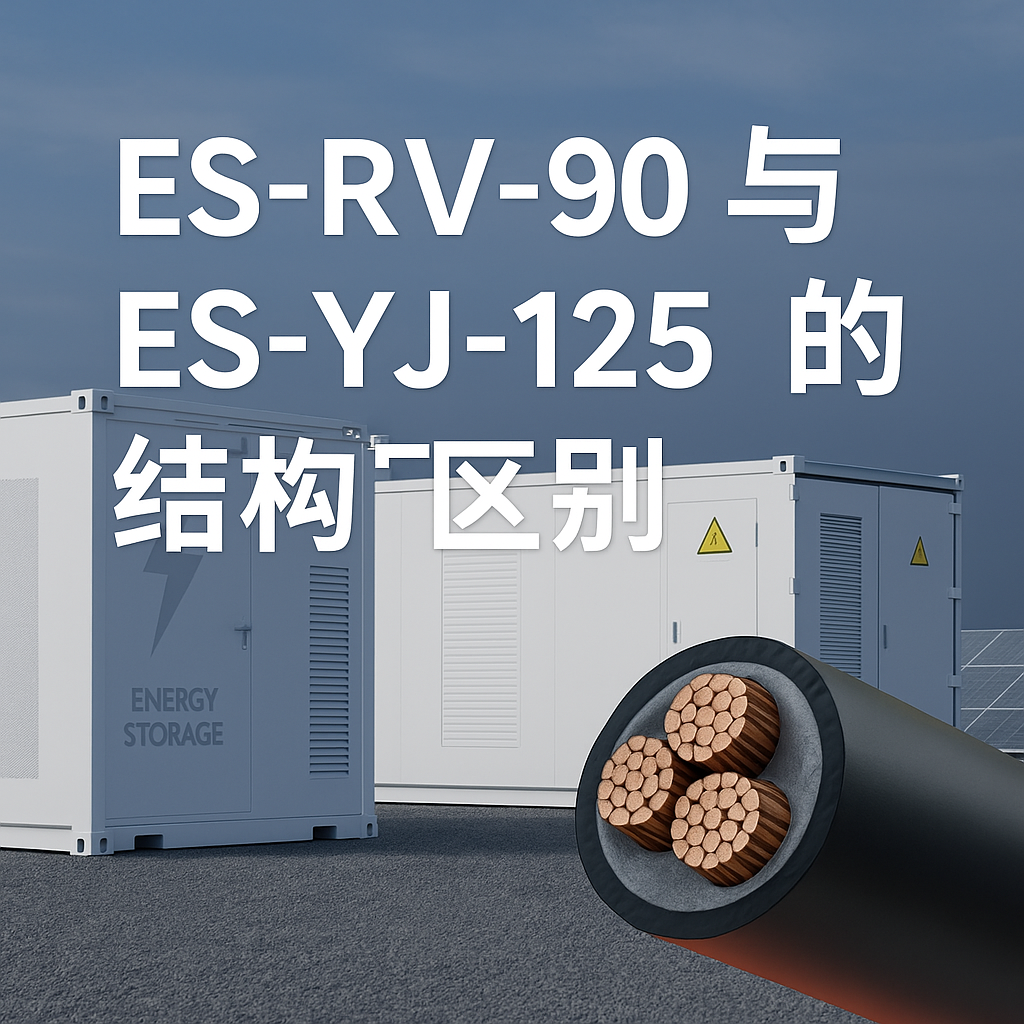 ES-RV-90 和 ES-YJ-125 的结构有什么区别？
