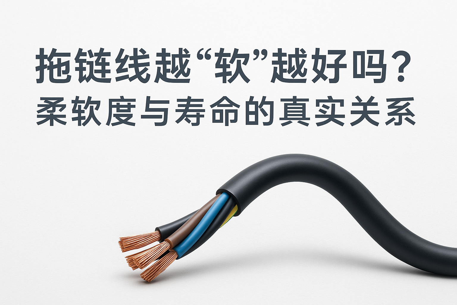 拖链线越“软”越好吗？柔软杜纂寿命的真实关系