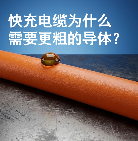 快充电缆为什么必要更粗的导体？揭秘新能源汽车充电的“热”知识